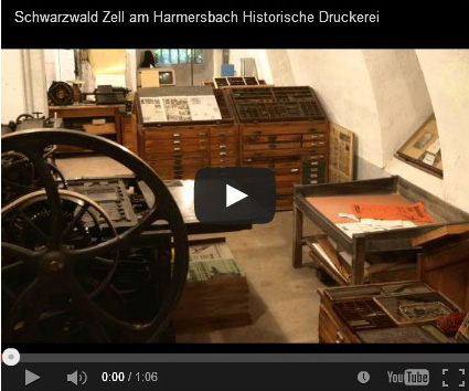Video Historische Druckerei