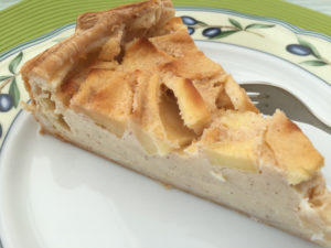 Apfelkuchen mit Rahm