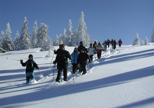Große Schneeschuhtour am Feldberg